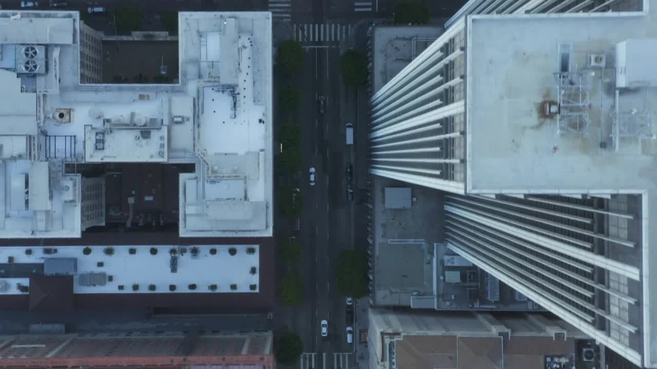 Stock Video Los Angeles Downtown Aerial View Animated Wallpaper