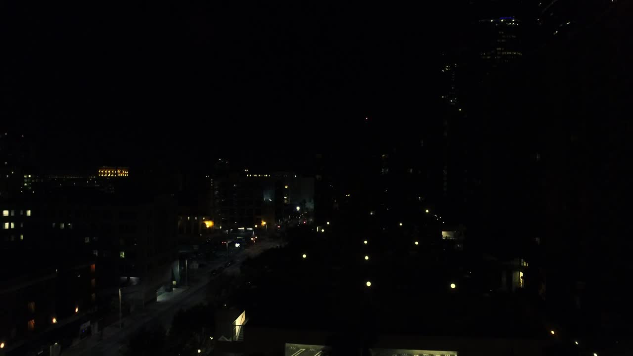 Stock Video Los Angeles At Night Animated Wallpaper