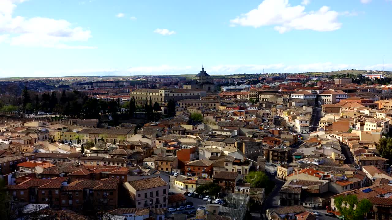 Stock Video Looking Out Over Toledo Animated Wallpaper