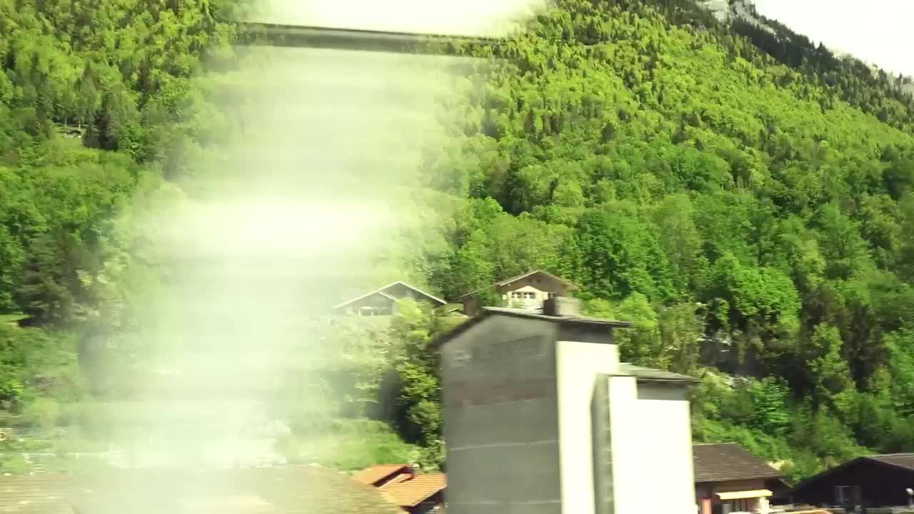 Stock Video Looking Out The Window Of A Passenger Train Animated Wallpaper