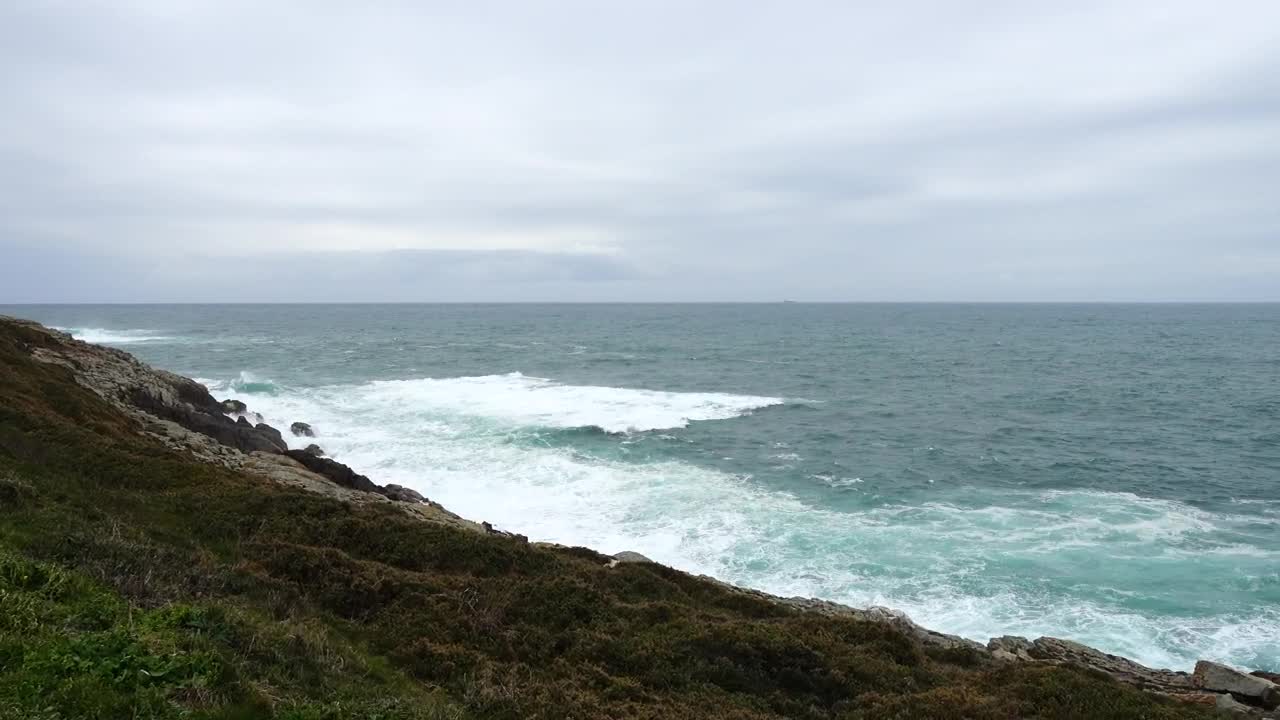 Stock Video Looking Across The Atlantic Animated Wallpaper