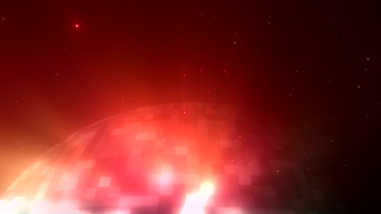 Stock Video Logo Intro With Spinning Shiny Disco Ball Animated Wallpaper