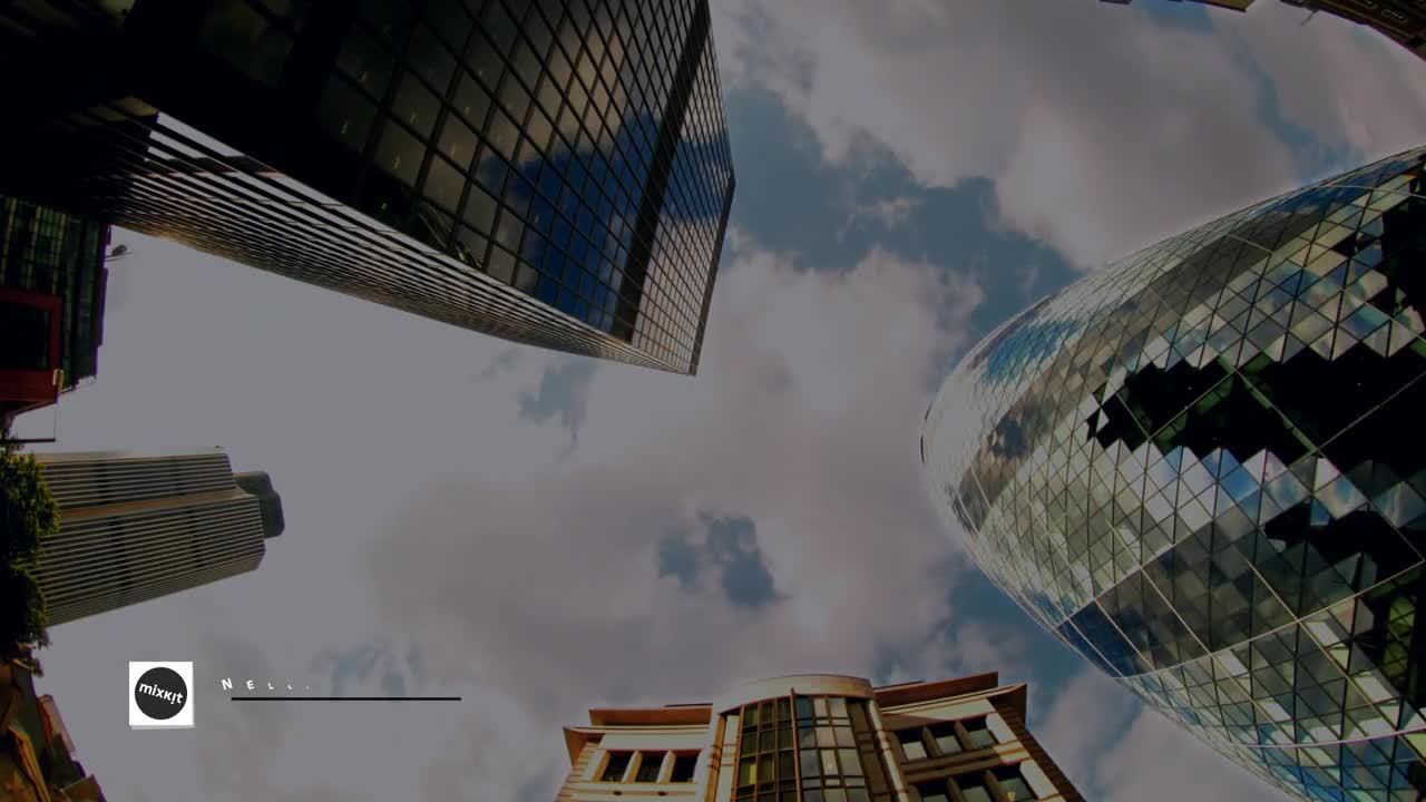 Stock Video Logo Dual Line Animated Wallpaper