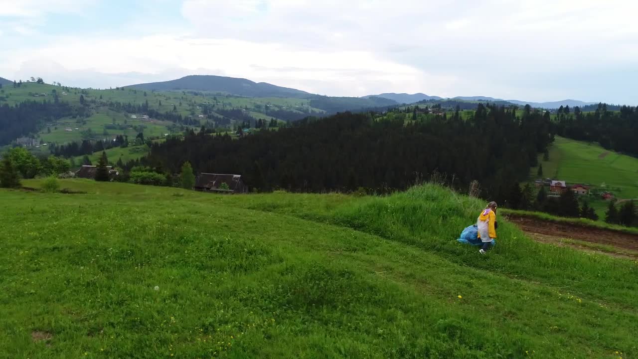 Stock Video Little Girls Playing In The Playground Animated Wallpaper