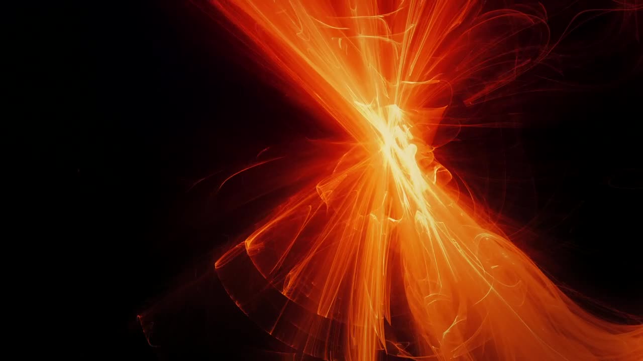 Stock Video Lines Of Light Floating And Moving In Space Animated Wallpaper