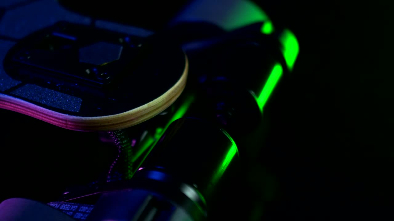 Stock Video Lights Under An Electric Skateboard Animated Wallpaper