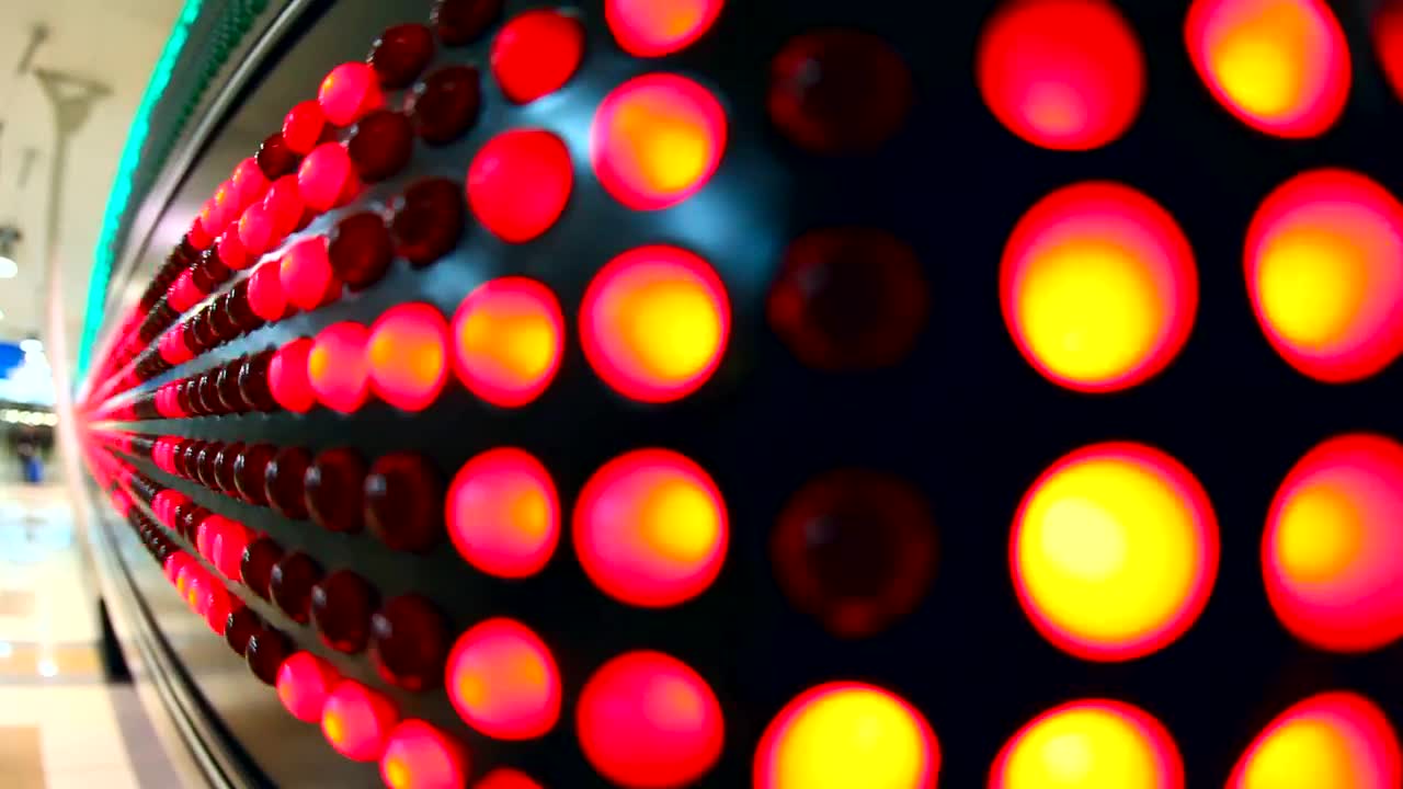 Stock Video Lights In The Board Close Up Animated Wallpaper