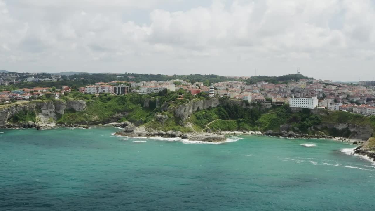 Stock Video Lighthouse At The Top Of A Hill Animated Wallpaper