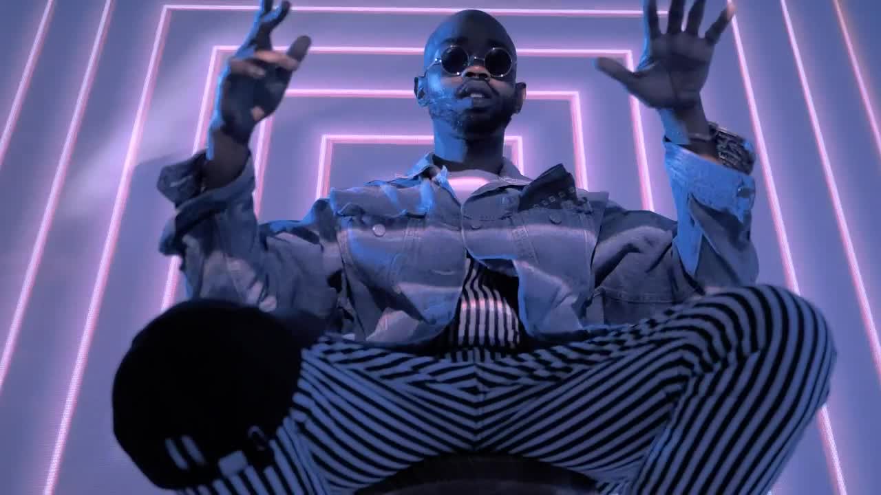 Stock Video Light Projected On Man In Suit Animated Wallpaper