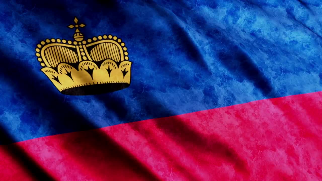 Stock Video Liechtenstein Flag Waving In D Animated Wallpaper
