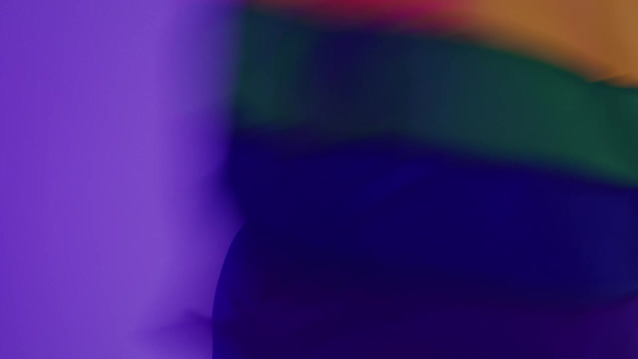 Stock Video Lgbt Man Waving A Rainbow Flag Animated Wallpaper