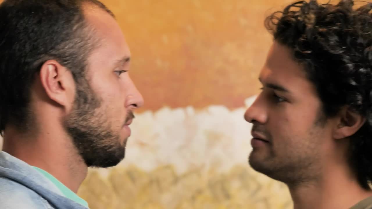 Stock Video Lgbt Couple Of Men Kissing Animated Wallpaper