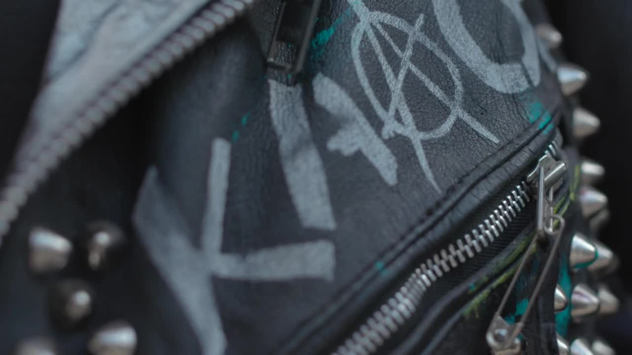 Stock Video Leather Jacket Animated Wallpaper