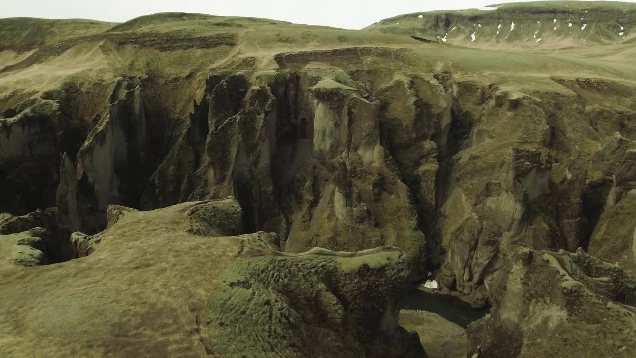 Stock Video Large Canyon Field Animated Wallpaper