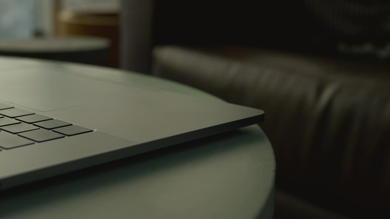 Stock Video Laptop Close Up Animated Wallpaper