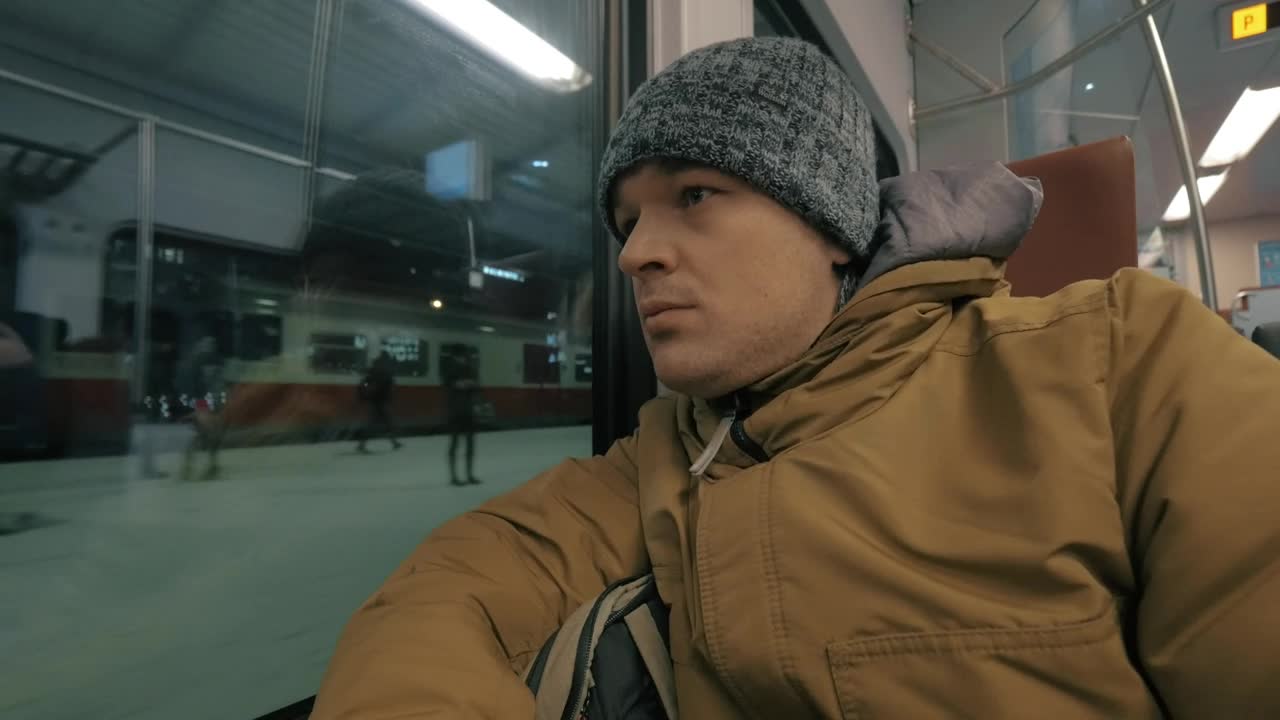 Stock Video Morning Journey To Wor Animated Wallpaper