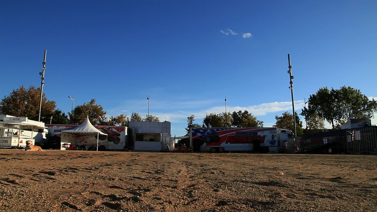 Stock Video Monster Truck Passing Over The Sho Animated Wallpaper