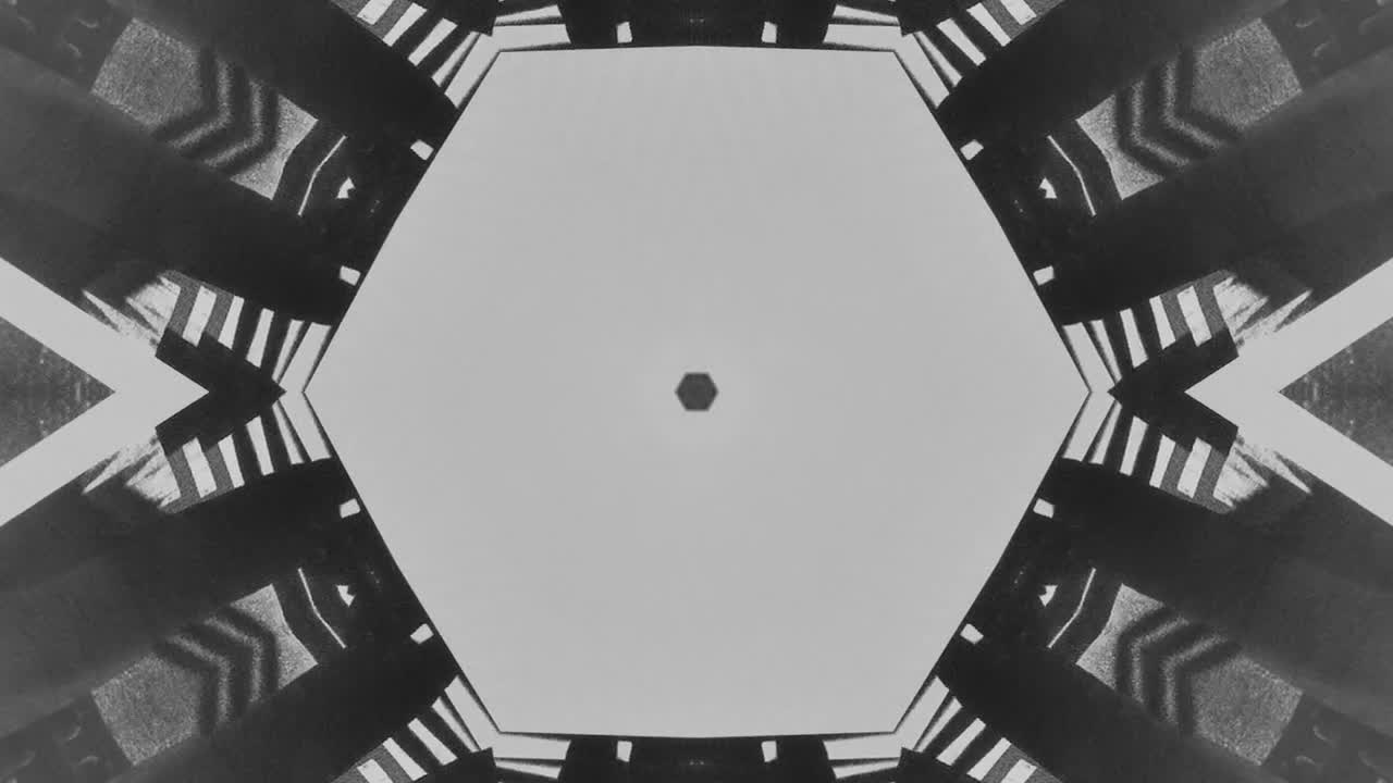 Stock Video Monochromatic Visual Composition Animated Wallpaper