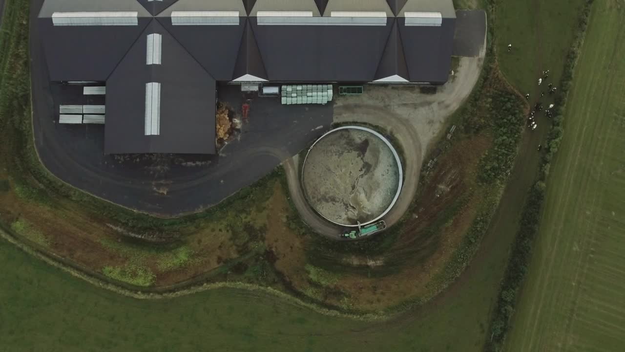 Stock Video Modern Farm Storag Animated Wallpaper