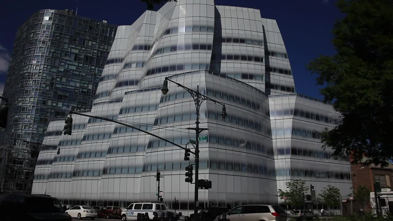 Stock Video Modern Buildings In New Yor Animated Wallpaper