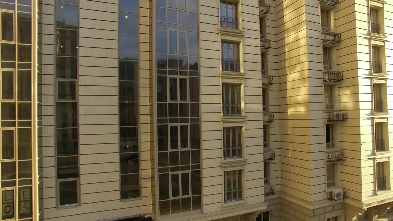 Stock Video Modern Apartment Comple Animated Wallpaper