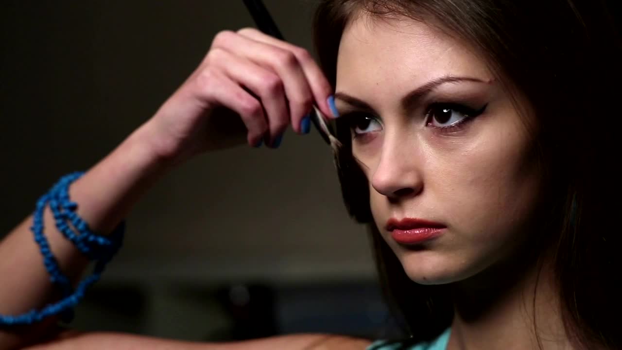 Stock Video Model Smiling And Posing For A Photoshoo Animated Wallpaper