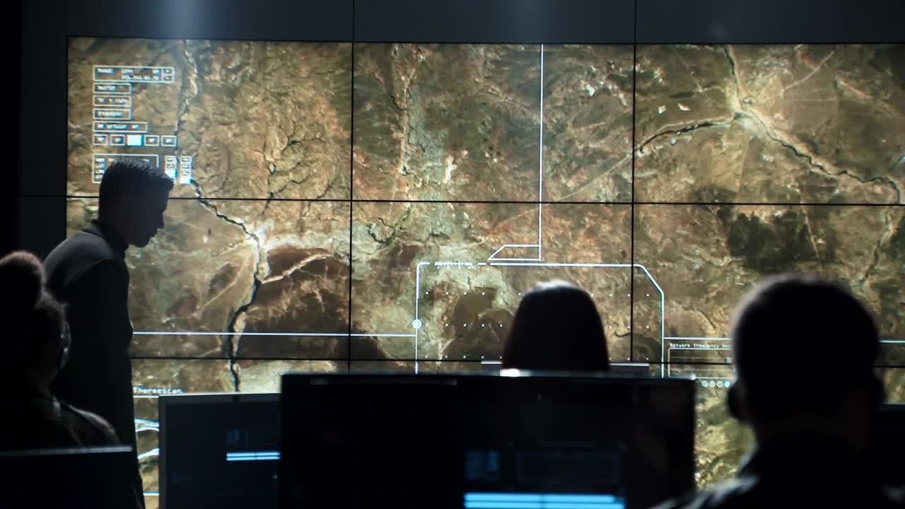 Stock Video Military People Launching A Missil Animated Wallpaper