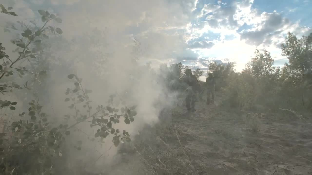 Stock Video Military Forces Working On The Battlefiel Animated Wallpaper