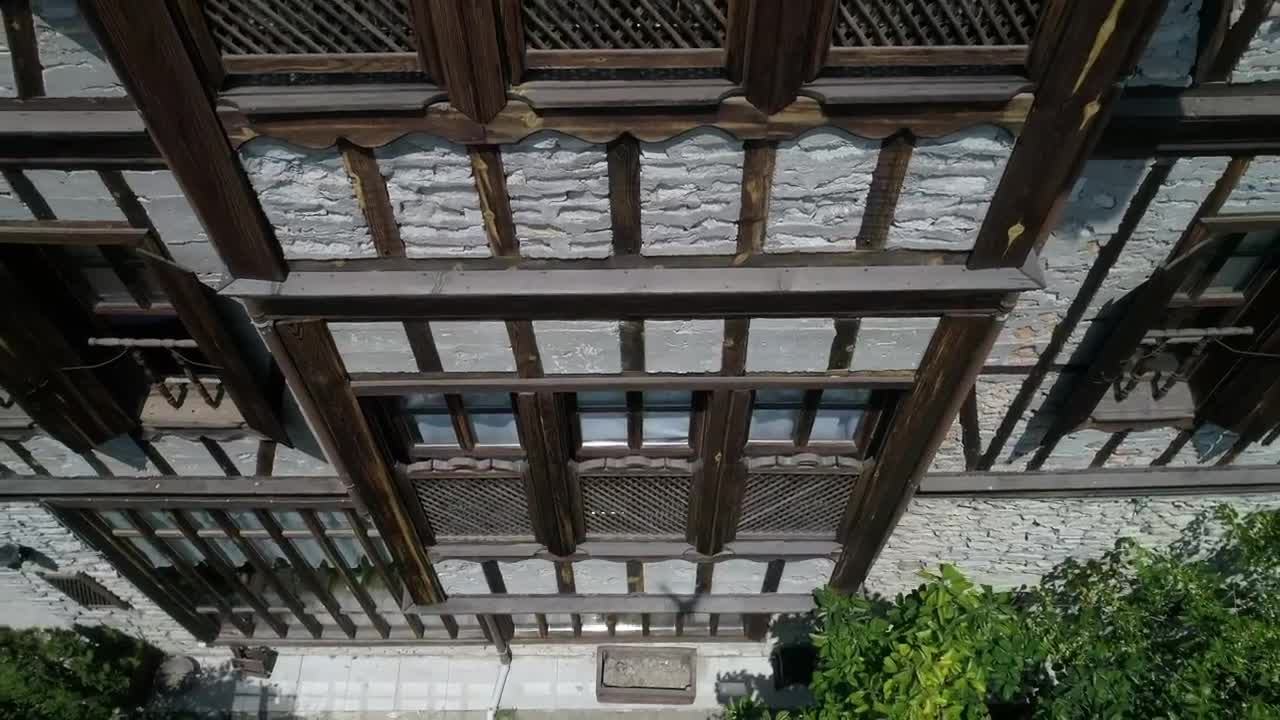 Stock Video Medieval Houses In A Modern Tow Animated Wallpaper