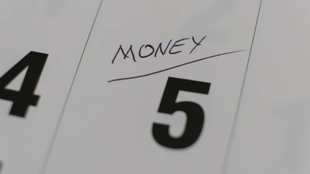 Stock Video Marking The Calenda Animated Wallpaper