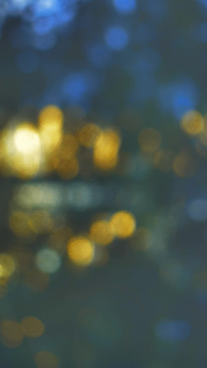 Stock Video Many Small Lights Out Of Focus At Nigh Animated Wallpaper
