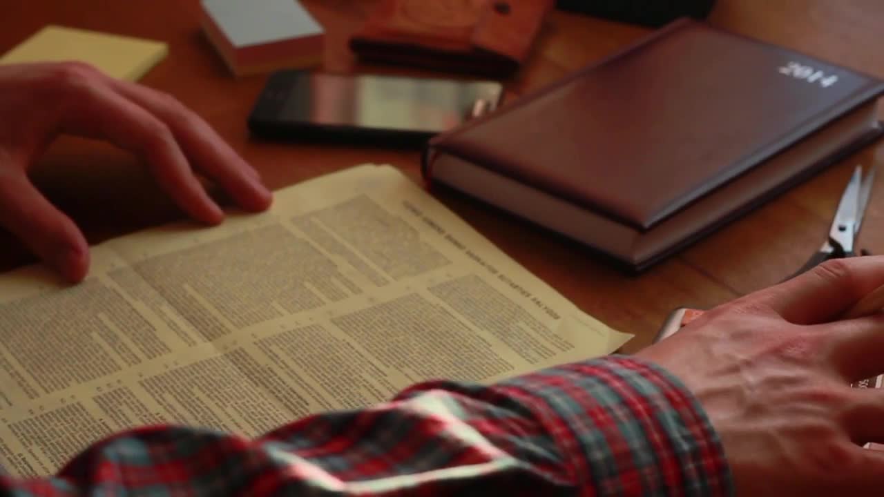 Stock Video Man With Calculator And Legal Document Animated Wallpaper