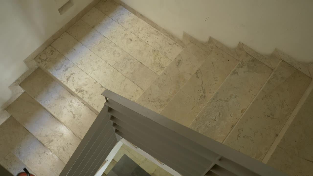 Stock Video Man Walking Upstairs With His Bik Animated Wallpaper