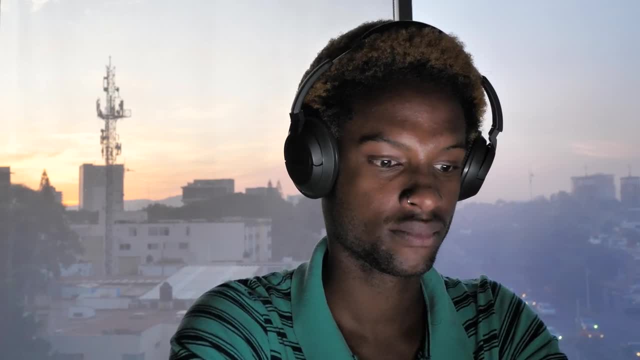 Stock Video Man Using A Compute Animated Wallpaper