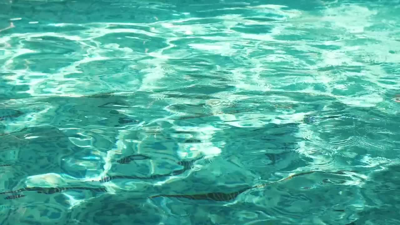 Stock Video Man Swimming In Slow Motion In The Poo Animated Wallpaper