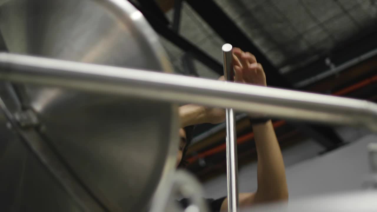 Stock Video Man Shifting Ground Barley In A Tan Animated Wallpaper