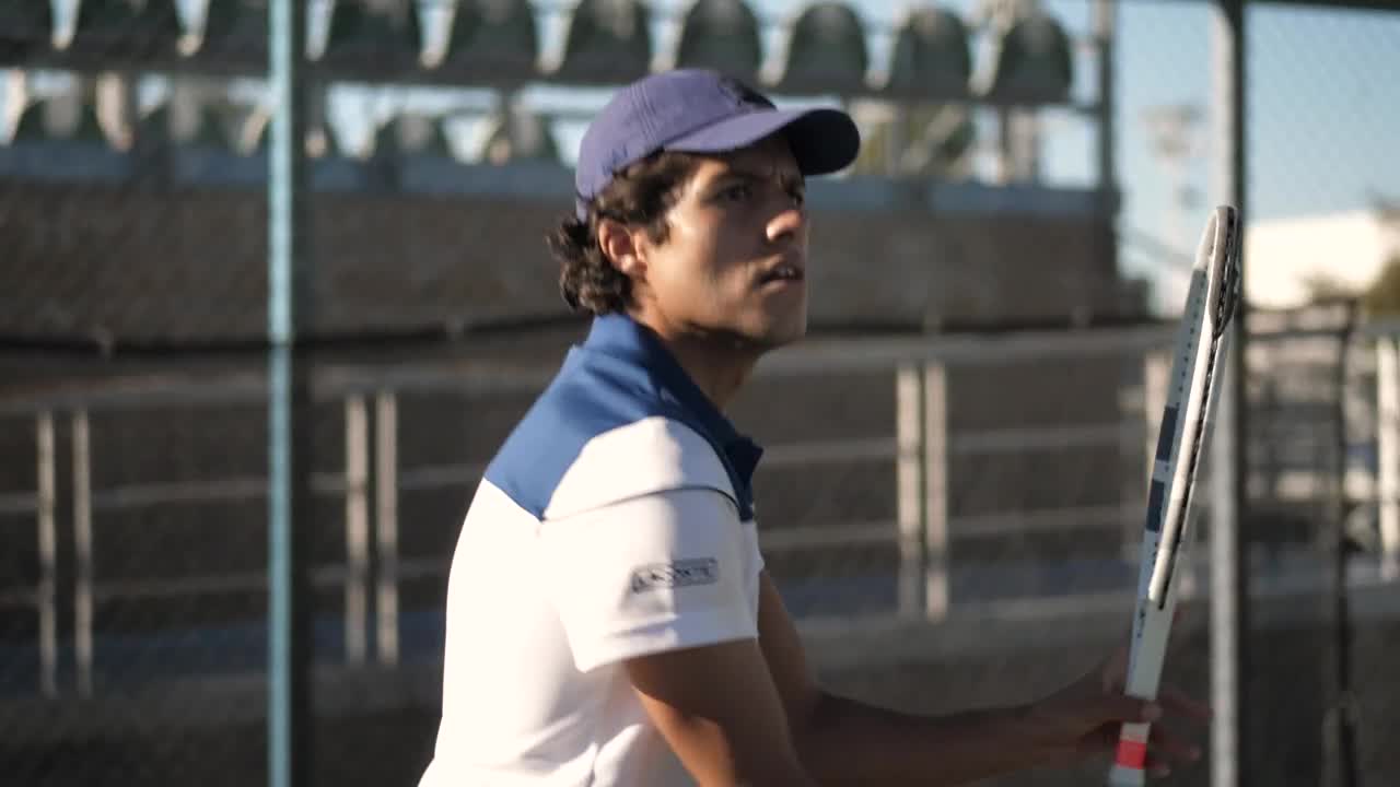 Stock Video Man Playing Tenni Animated Wallpaper