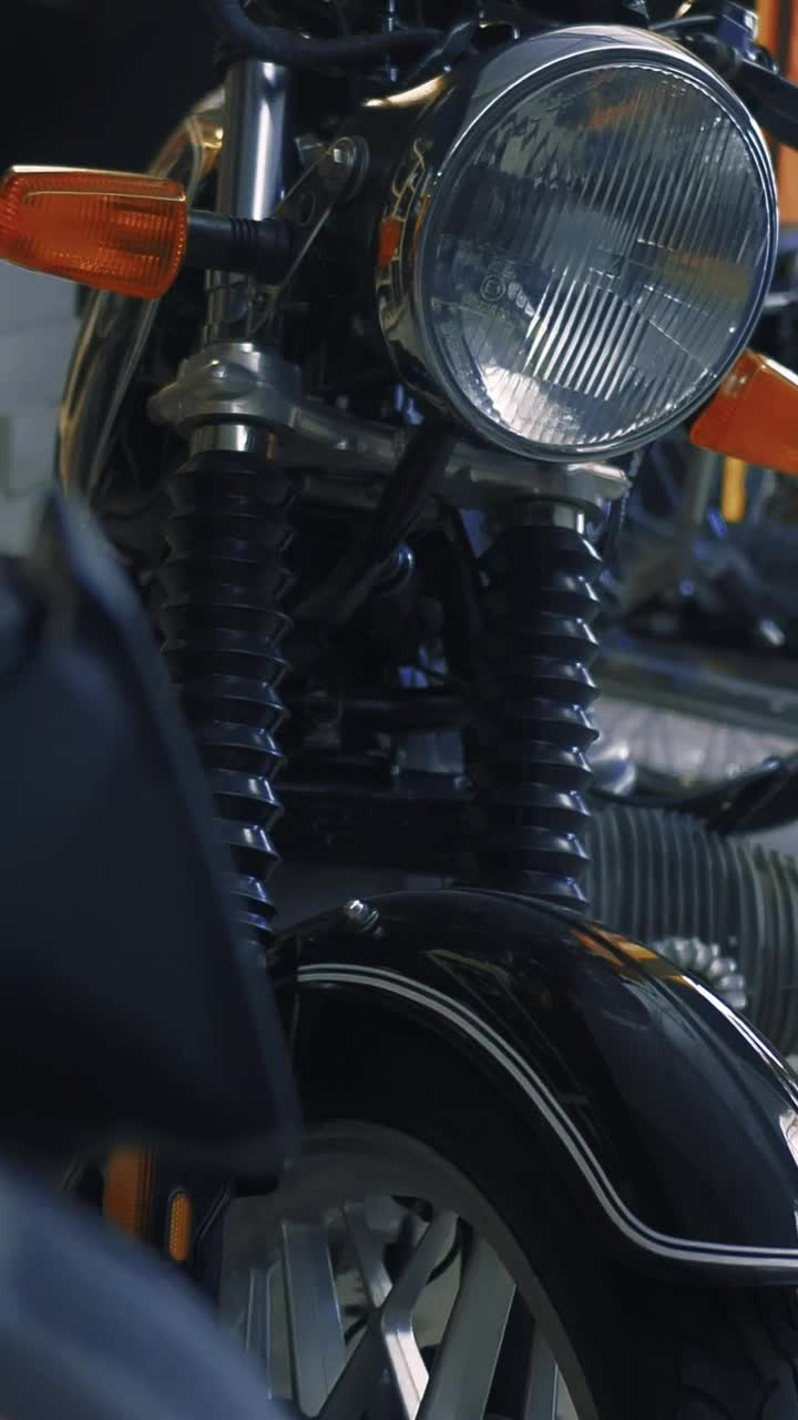 Stock Video Motocross Bikes In A Close Shot Live Wallpaper