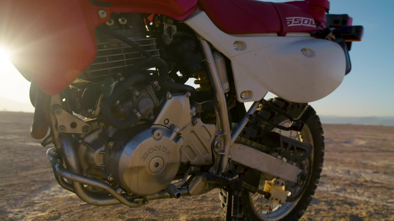 Stock Video Motorcycle Engine Shot Live Wallpaper