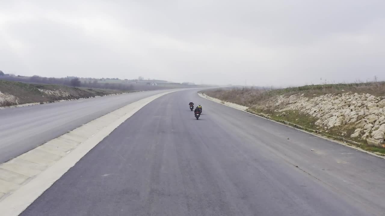 Stock Video Motorcycles Racing Down A Road Live Wallpaper