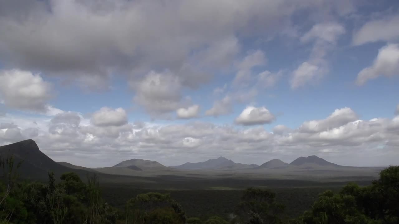 Stock Video Mountain Range Landscape Time Lapse Live Wallpaper