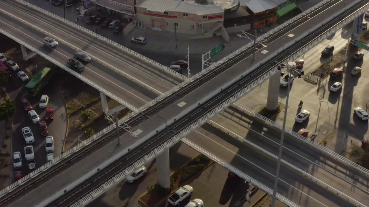 Stock Video Movement At A Road Junction In The City Live Wallpaper