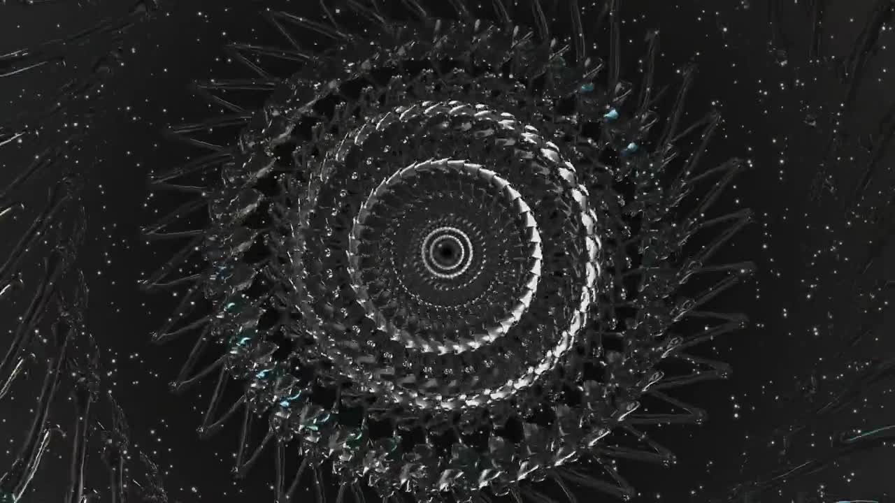 Stock Video Moving Bones Forming A Halloween Tunnel Live Wallpaper