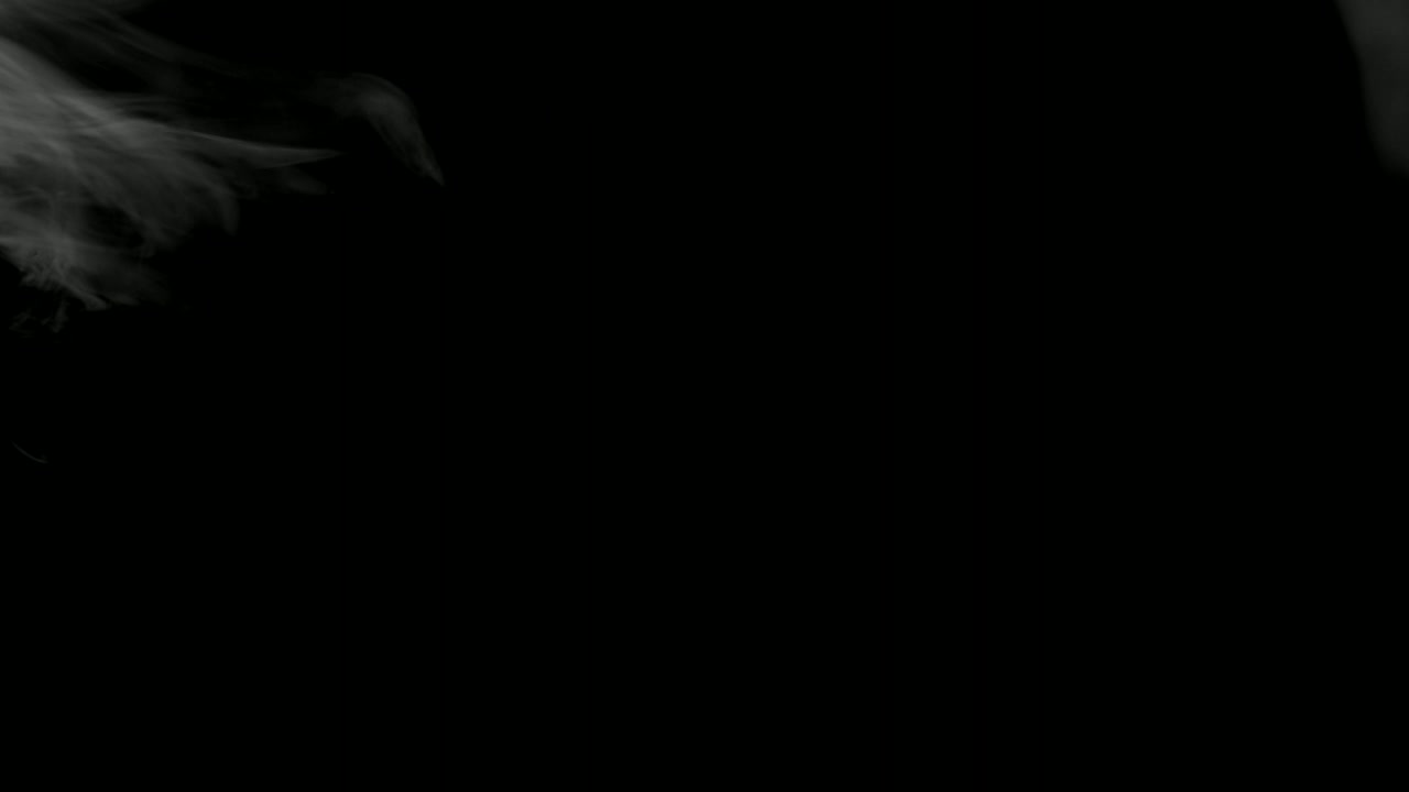 Stock Video Moving Smoke On A Black Background Live Wallpaper