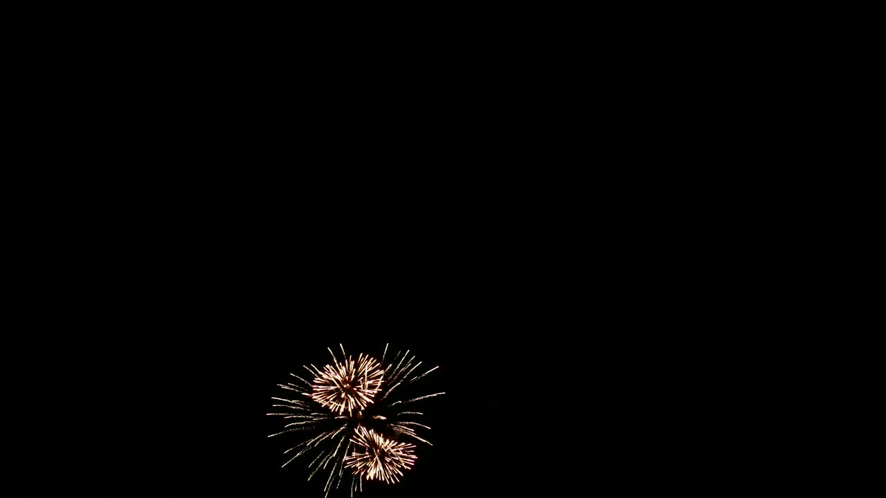 Stock Video Multi Colored Fireworks In The Night Sky Live Wallpaper