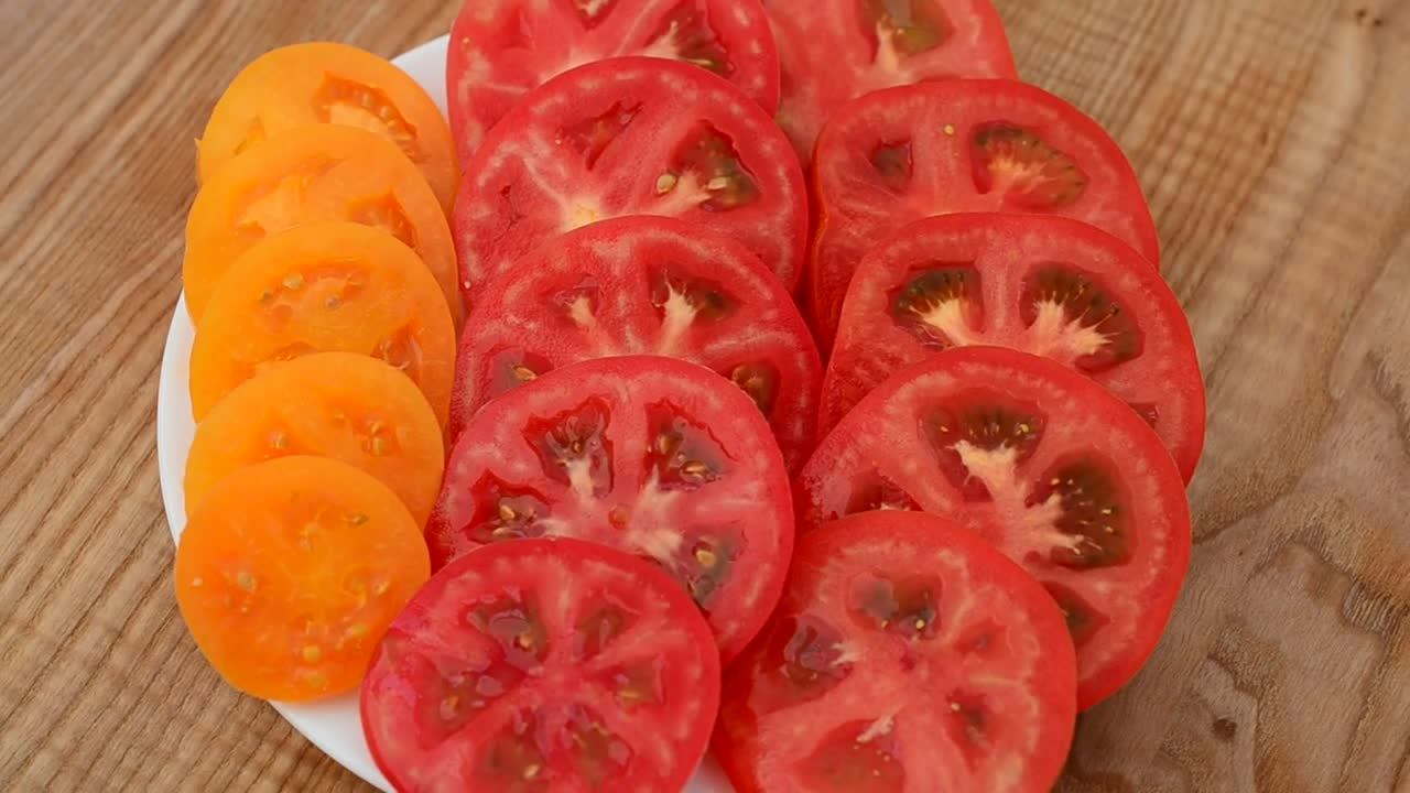 Stock Video Mushrooms Sliced For Sandwiches Live Wallpaper