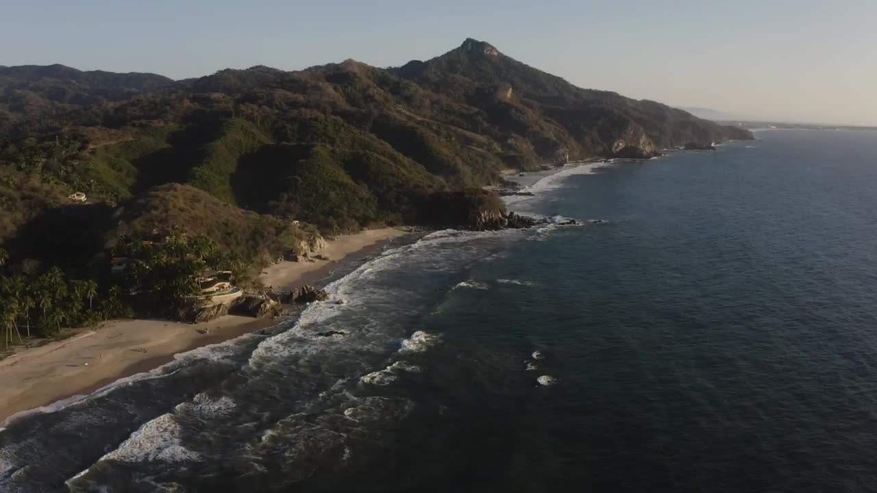 Stock Video Natural Seashore Landscape Live Wallpaper