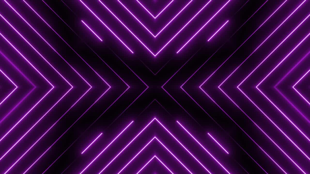 Stock Video Neon Shapes Texture Background Video Live Wallpaper