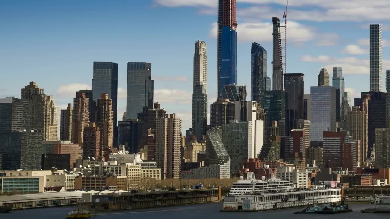 Stock Video New York Timelapse Across The Day Live Wallpaper