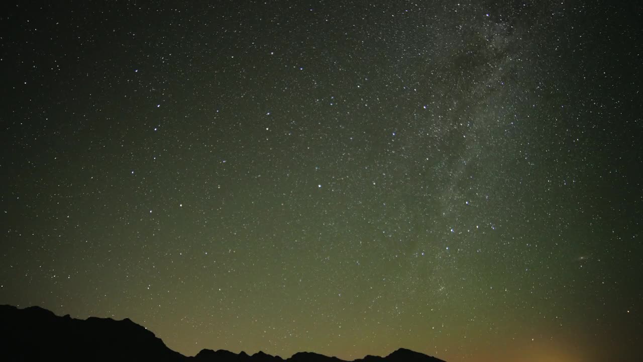 Stock Video Night Sky Full Of Stars Rotating Live Wallpaper